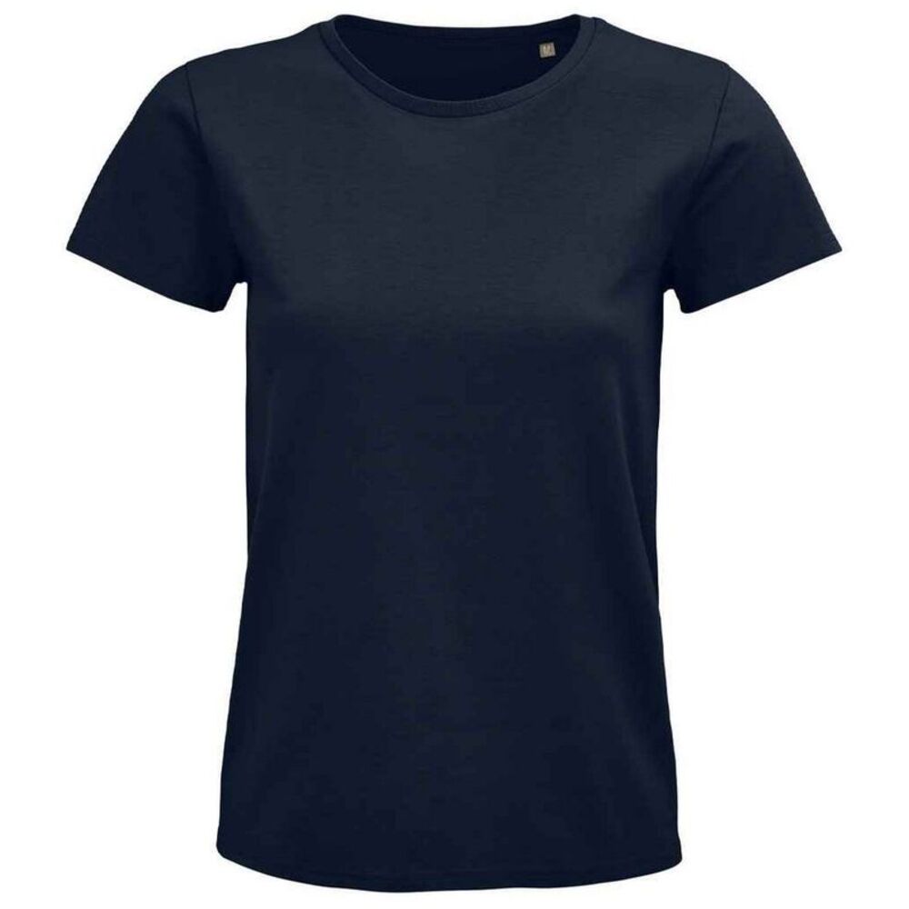 SOLS Womens/Ladies Pioneer T-Shirt / French Navy